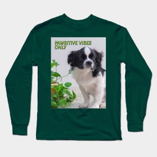 Pawsitive Vibes Only Long Sleeve T-Shirt